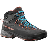 Buty trekkingowe męskie - Męskie buty turystyczne La Sportiva TX4 Evo Mid Gtx Rozmiar butów (UE): 42,5 / Kolor: szary - miniaturka - grafika 1