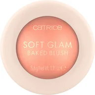 Róże do policzków - Catrice Soft Glam Baked Blush, 020 Peachy Breeze - miniaturka - grafika 1