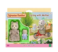 Figurki dla dzieci - Sylvanian Families Przejażdżka rowerowa z mamą 2236 - miniaturka - grafika 1