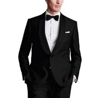 Garnitury - Charles Tyrwhitt Shawl Lapel Tuxedo Jacket — Black - miniaturka - grafika 1