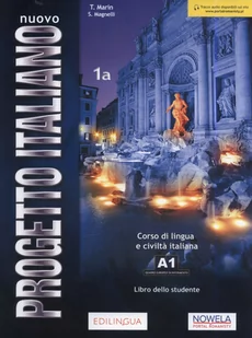 Nuovo Progetto Italiano 1A podręcznik T Marin S Magnelli - Książki do nauki języka włoskiego - miniaturka - grafika 1