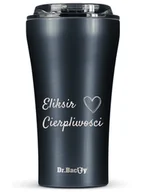 Kubki termiczne - Kubek termiczny na kawę Dr.Bacty Apollo 2.0 - Eliksir cierpliwości - 360 ml - Gunmetal - miniaturka - grafika 1