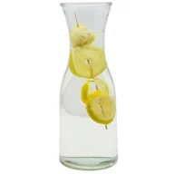 Dzbanki i imbryki - DZBANEK SZKLANY DO WODY SOKU LEMONIADY KOMPOTU 1L - miniaturka - grafika 1