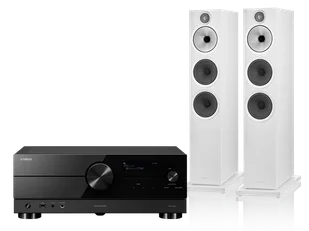 Yamaha RX-A2A (czarny) + 603 S3 (biały) - Zestawy stereo - miniaturka - grafika 1