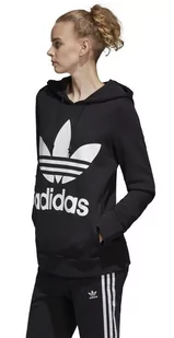 Adidas, Bluza damska, Trefoil CE2408, czarny, rozmiar 34 - Bluzy damskie - miniaturka - grafika 1