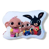 Kołdry i poduszki dla dzieci - Poduszka Bing maskotka Bing przytulanka Bing rodzina - miniaturka - grafika 1