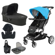 Wózki dziecięce - Larktale Coast Wózek i Gondola 2w1 Blue - miniaturka - grafika 1