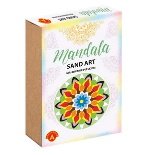 ALEXANDER GRY, Piaskowe Malowanki Mandala 3 - Zabawki kreatywne - miniaturka - grafika 1