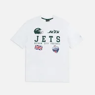 Koszulki męskie - NFL Games Collegiate koszulka oversize New York Jets biała - miniaturka - grafika 1