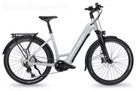 Rowery elektryczne - Haibike Trekking 7 Low 2023 urban grey/white - gloss 27,5 cala - miniaturka - grafika 1