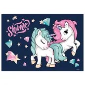 Podkładki na biurko - Podkład oklejany Derform Jednorożec 14 - miniaturka - grafika 1