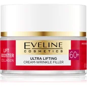 Kremy do twarzy - Eveline Cosmetics, Lift Booster Collagen ultra liftingujący krem-wypełniacz zmarszczek 60+ 50ml - miniaturka - grafika 1
