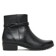 Botki damskie - Botki Caprice 9-25404-45 Czarny - miniaturka - grafika 1