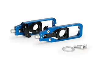 Puig 20686A Napinacz łańcucha do BMW Blue - Części motocyklowe - miniaturka - grafika 1