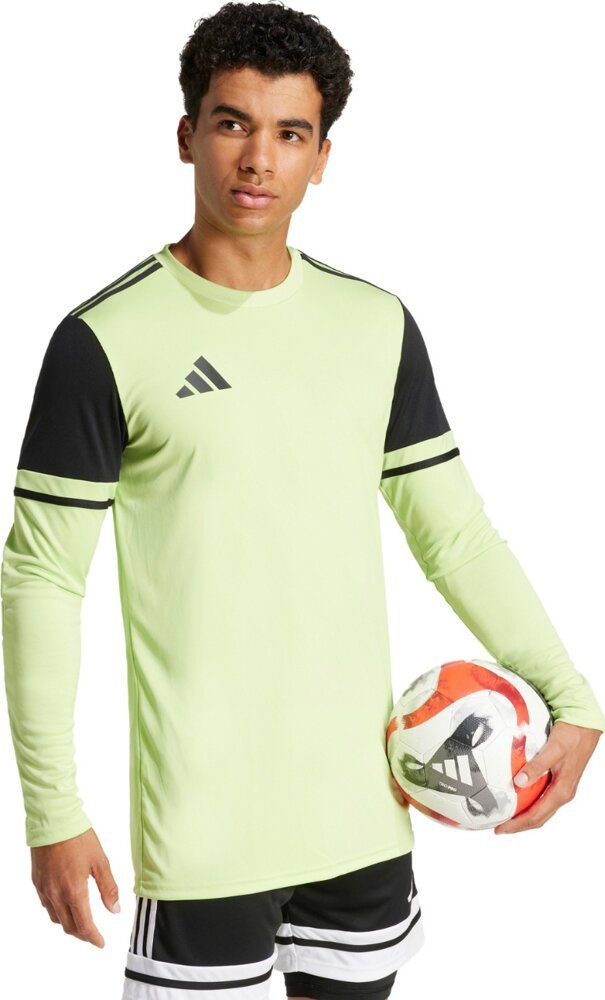 Bluza bramkarska męska adidas Squadra 25 Long Sleeve limonkowa JG1129 XL