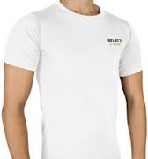 Pozostała odzież dla rowerzystów - Select Kompressions-Shirt Kurzarm, S, Weiss, 5690001000 (302445519) - miniaturka - grafika 1