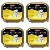 Mokra karma dla kotów - Animonda Vom Feinsten Kitten smak: z drobiem 30 x 100g - miniaturka - grafika 1