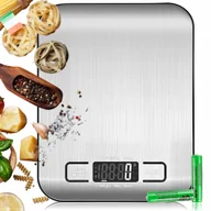 Wagi kuchenne - Precyzyjna Waga Kuchenna 10kg 1g Domowa Elektroniczna Tara LCD Baterie - miniaturka - grafika 1