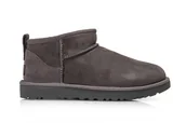 Botki damskie - Botki damskie Ugg Classic Ultra Mini 1116109-GREY 37 - miniaturka - grafika 1