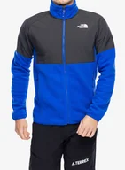 Bluzy sportowe męskie - Bluza rozpinana The North Face Glacier Heavyweight Full Zip Jacket - tnf blue/asphalt grey - miniaturka - grafika 1