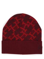Czapki męskie - Tommy Hilfiger - Czapka męska z dodatkiem kaszmiru, czerwony - miniaturka - grafika 1
