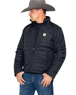 Carhartt Męska kurtka Big & Tall Gilliam, Czarny, L - Kurtki męskie - miniaturka - grafika 1