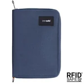 Portfele - Portfel męski duży RFID Pacsafe - granatowy - miniaturka - grafika 1