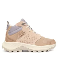 Buty trekkingowe damskie - Trekkingi Merrell Tempo Sol Mid J038944 Beżowy - miniaturka - grafika 1
