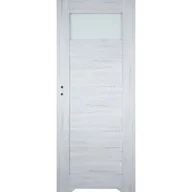 Drzwi wewnętrzne - Skrzydło drzwiowe Syriusz silver podcięcie 90P - miniaturka - grafika 1