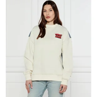 Desigual Bluza MICKEY I MINNIE DESIGUAL X DISNEY Oversize fit - Bluzy damskie - miniaturka - grafika 1