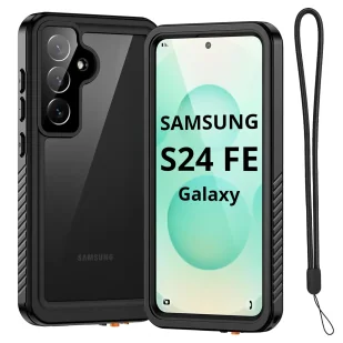 Etui Wodoodporne Alogy HydroArmor™ IP68 Case z przezroczystym tyłem Pancerna obudowa 360 do MagSafe do Samsung Galaxy S24​ FE - Etui i futerały do telefonów - miniaturka - grafika 1