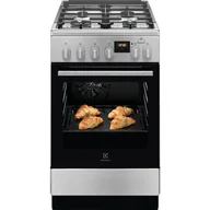 Kuchenki gazowo-elektryczne - Electrolux LKK560201X - miniaturka - grafika 1