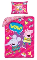 Pościel dla dzieci - Peppa Pościel bawełniana Peppa 3Y41L7 3Y41L7 SAM  One size - miniaturka - grafika 1