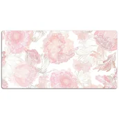 Podkładki na biurko - Mata z nadrukiem na biurko Kwiecisty wzór 120x60 cm, Dywanomat - miniaturka - grafika 1