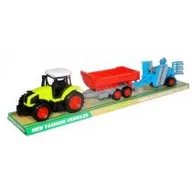 Samochody i pojazdy dla dzieci - Traktor z przyczepami Swede - miniaturka - grafika 1