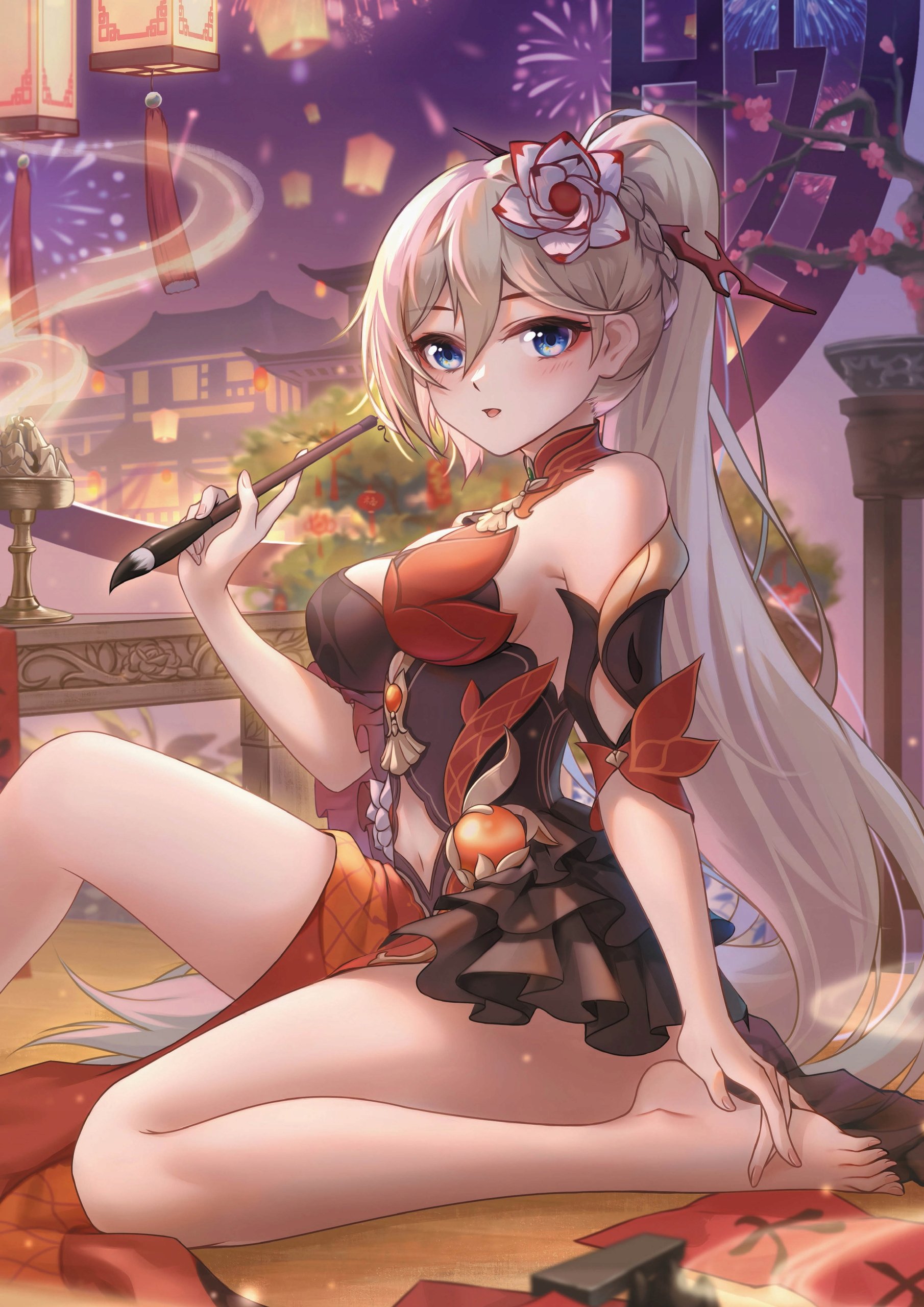Plakat A3 Honkai Impact Anime Gra Bianka Ataegina Durandal