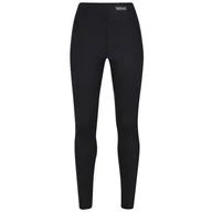 Spodnie sportowe damskie - Damskie legginsy Regatta HoleenWntrLegging Rozmiar: XL / Kolor: czarny - miniaturka - grafika 1