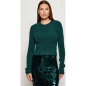 Swetry damskie - Patrizia Pepe Wełniany sweter | Slim Fit - miniaturka - grafika 1