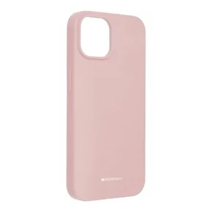 OEM Futerał Mercury Silicone do iPhone 14 różowy - Etui i futerały do telefonów - miniaturka - grafika 1