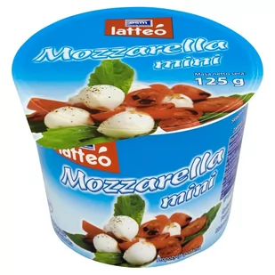 OSM Grodzisk Mazowiecki latteó Mozzarella mini 125 g - Sery - miniaturka - grafika 1