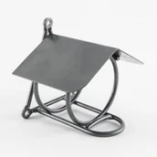 Akcesoria dla ptaków - CJ WildBird Uchwyt metalowy Masło orzechowe - miniaturka - grafika 1