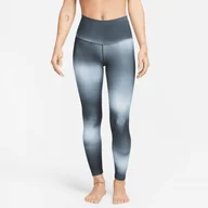 Legginsy - Legginsy Nike Yoga W DV9161 (kolor Szary/Srebrny, rozmiar XS) - miniaturka - grafika 1
