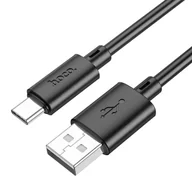 Kable USB - HOCO KABEL USB DO TYP C 3A GRATIFED X88 CZARNY - miniaturka - grafika 1