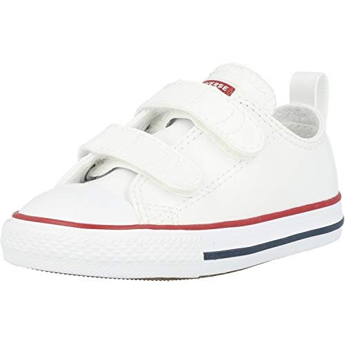 Converse Niemowlęta Chuck Taylor Ct 2v Ox kapcie, biały - Biały Optical White - 22 EU