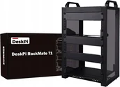 Szafy rack - GeeekPi DeskPi RackMate T1 Szafa serwerowa 8U 10" Rack do Sieci Audio/Wideo - miniaturka - grafika 1
