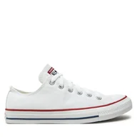 Trampki damskie - Trampki Converse All Star Ox M7652C Biały - miniaturka - grafika 1