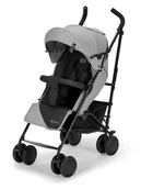Wózki dziecięce - Kinderkraft Spacerówka "Siesta" w kolorze szaro-czarnym - miniaturka - grafika 1