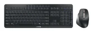 Zestawy myszka + klawiatura - CHERRY Stream desktop ultimate USB + RF Wireless + Bluetooth QWERTY Angielski Czarny JD-8570US-2 - miniaturka - grafika 1