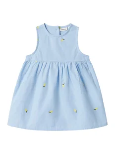 NAME IT Sukienka codzienna Derilla 13240054 Błękitny Regular Fit - Sukienki i spódniczki dla dziewczynek - miniaturka - grafika 1