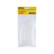 Taśmy izolacyjne i naprawcze - Opaska zaciskowa 3.6 x 150 mm biała nylon 100 szt. Drel - miniaturka - grafika 1
